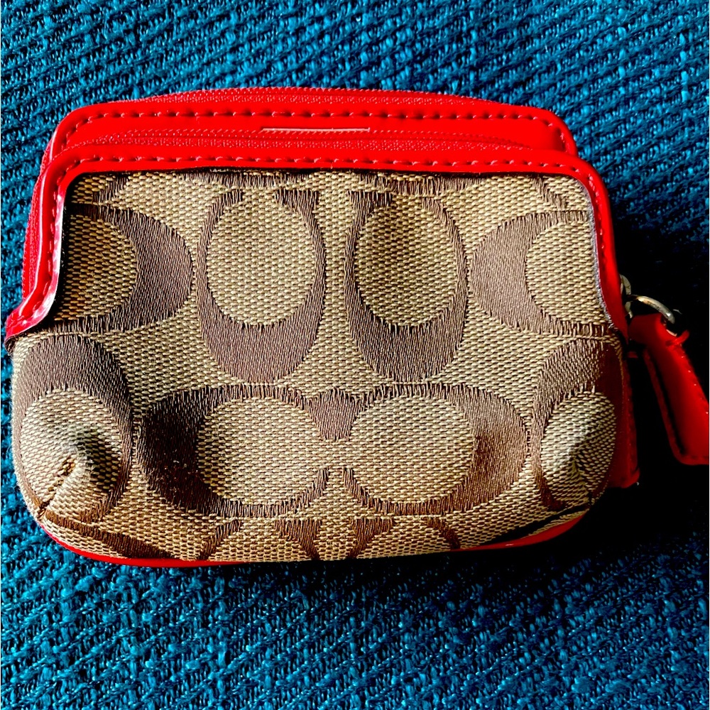 Coach pocket wallet.